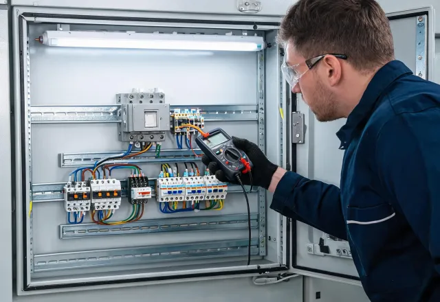 Panel builder validating control transformer wiring